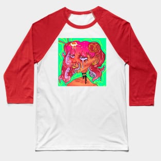 calamari Baseball T-Shirt